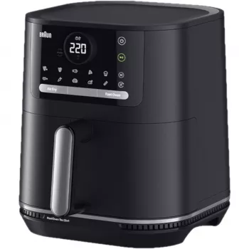 Braun HF5050 Single 5.7 L Standgerät 2000 W Heißluftfritteuse Schwarz, Grau