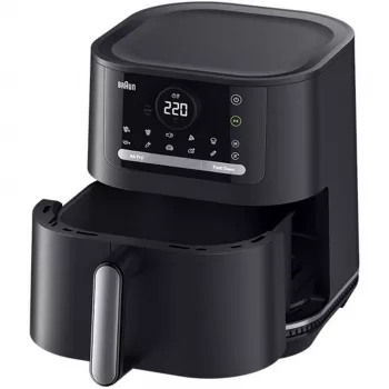 Braun HF5050 Single 5.7 L Standgerät 2000 W Heißluftfritteuse Schwarz, Grau