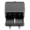 Braun TD 5030I BK Doppel 10 L Standgerät 2400 W Heißluftfritteuse Schwarz, Silber
