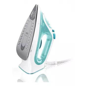 Braun TexStyle 3 SI3041GR Dampfbügeleisen Keramiksohle 2350 W Türkis, Weiß