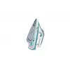 Braun TexStyle 3 SI 5017 GR Dampfbügeleisen Keramiksohle 2700 W Grau, Türkis, Weiß