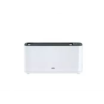 Braun HT3100WH Toaster 1 Scheibe(n) 1000 W Schwarz, Weiß