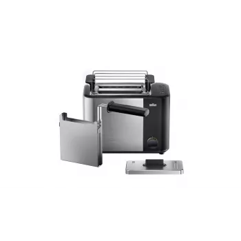 Braun HT 5015 BK 13 2 Scheiben 1000 W Schwarz