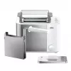 Braun GRILLE-PAIN HT5015WH 13 2 Scheiben 1000 W Grau, Weiß