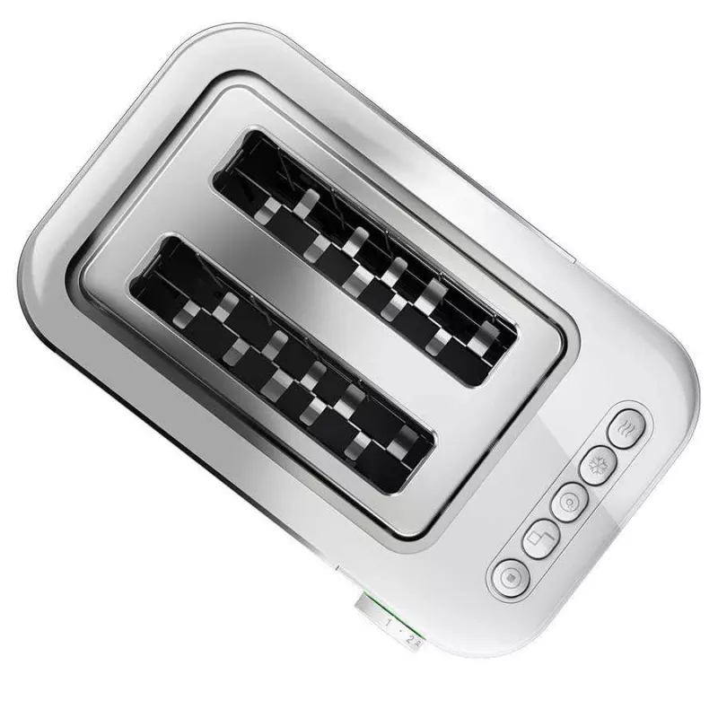 Braun GRILLE-PAIN HT5015WH 13 2 Scheiben 1000 W Grau, Weiß
