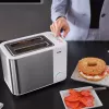 Braun GRILLE-PAIN HT5015WH 13 2 Scheiben 1000 W Grau, Weiß