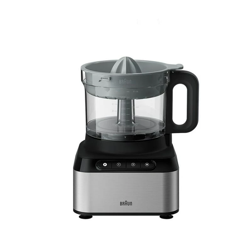 Braun FP 3233 SI Küchenmaschine 800 W 2,1 L Schwarz, Edelstahl