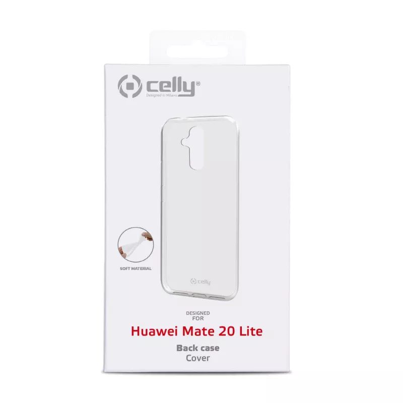 Celly Gelskin Handyhülle 16 cm (6,3 Zoll) Cover Transparent