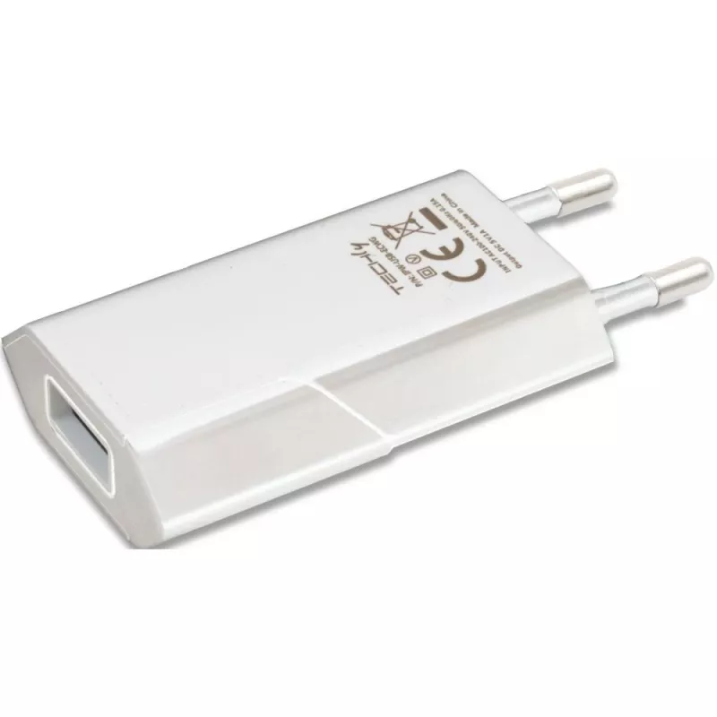 Techly IPW-USB-ECWW Ladegerät für Mobilgeräte Universal Weiß AC Innenbereich