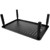 Techly Monitor / Laptop Schreibtischständer Schwarz, Freistehend, 20 kg, Höhenverstellung, Schwarz