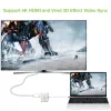 Techly Mini DisplayPort auf HDMI/VGA Adapter, 0,15 m, Mini DisplayPort, HDMI + VGA (D-Sub), Stecker, Buchse, 1920 x 1200 Pixel