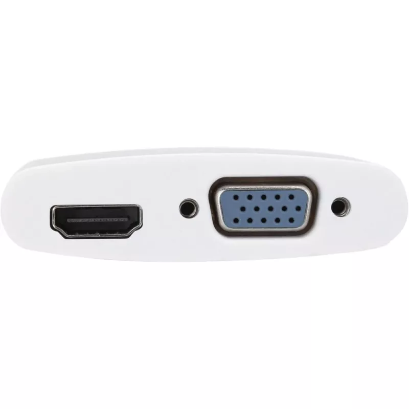 Techly Mini DisplayPort auf HDMI/VGA Adapter, 0,15 m, Mini DisplayPort, HDMI + VGA (D-Sub), Stecker, Buchse, 1920 x 1200 Pixel