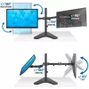 Techly ICA-LCD 2524 Monitorhalterung / -ständer 81,3 cm (32 Zoll) Tisch Schwarz