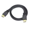 Techly HDMI 2.0 Flachkabel High Speed mit Ethernet A/A M/M 1m
