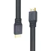 Techly HDMI 2.0 Flachkabel High Speed mit Ethernet A/A M/M 1m