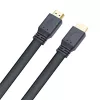 Techly HDMI 2.0 Flachkabel High Speed mit Ethernet A/A M/M 1m
