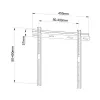 Techly ICA-PLB-114M 139,7 cm (55 Zoll) Schwarz