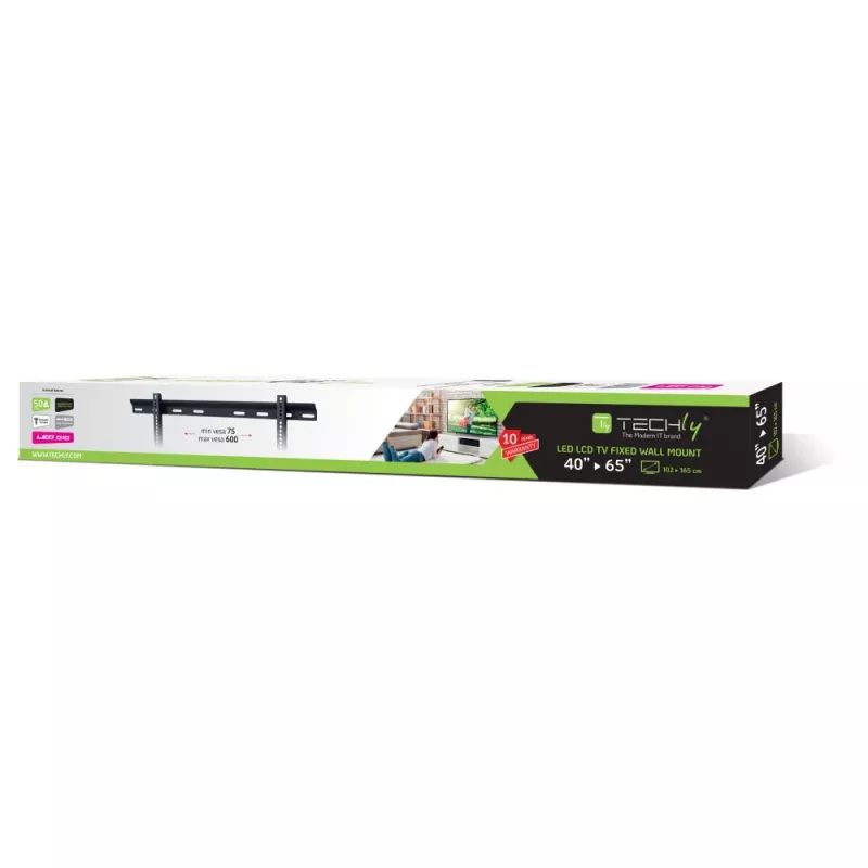 Techly ICA-PLB-114L 165,1 cm (65 Zoll) Schwarz