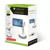 Techly Universal Desktop Stand für Smartphone und Tablet bis zu 10 Zoll