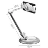 Techly Universal Desktop Stand für Smartphone und Tablet bis zu 10 Zoll