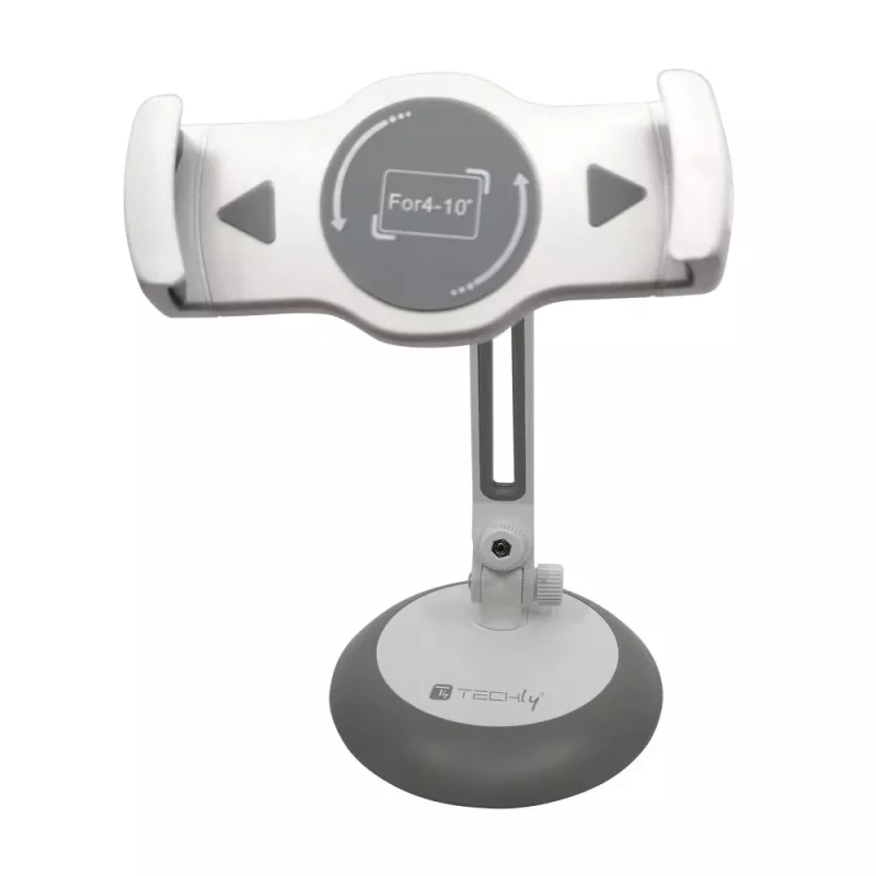 Techly Universal Desktop Stand für Smartphone und Tablet bis zu 10 Zoll