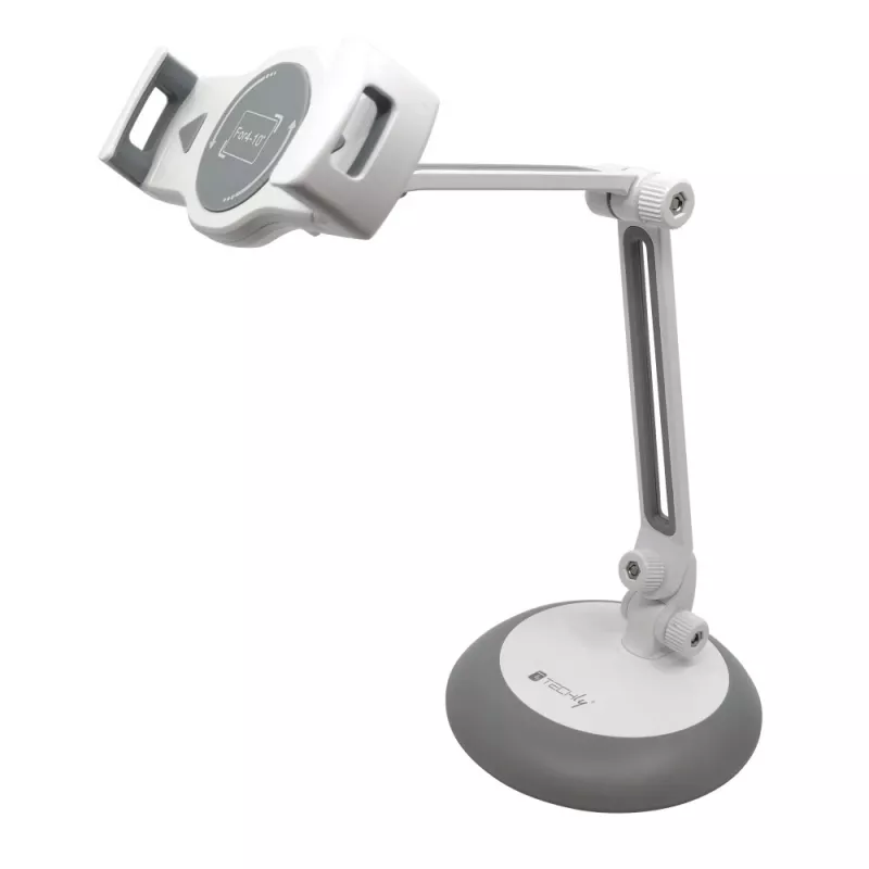 Techly Universal Desktop Stand für Smartphone und Tablet bis zu 10 Zoll