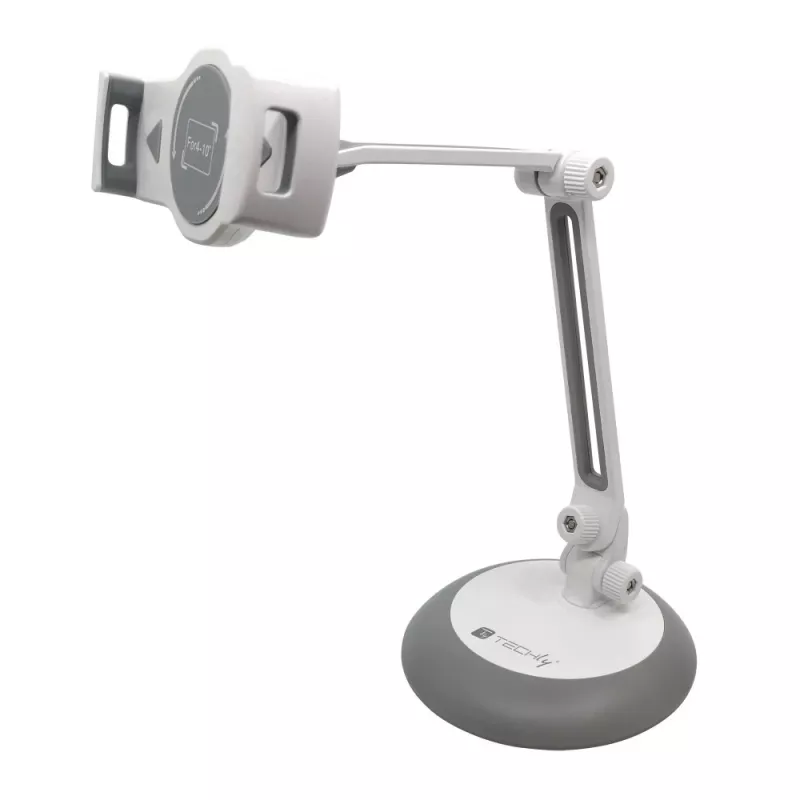 Techly Universal Desktop Stand für Smartphone und Tablet bis zu 10 Zoll