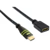 Techly HDMI High Speed mit Ethernet Verlängerungskabel 4K 60Hz M/B 1,8 m
