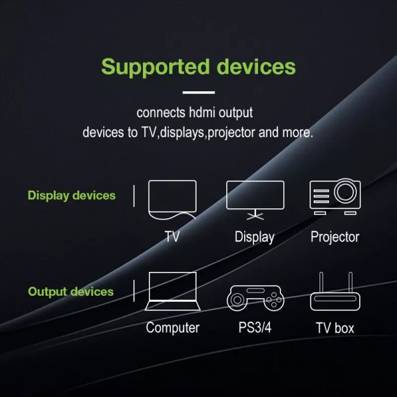 Techly HDMI High Speed mit Ethernet Verlängerungskabel 4K 60Hz M/B 3,0 m