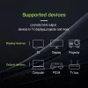 Techly HDMI High Speed mit Ethernet-Verlängerungskabel 4K 60 Hz Stecker/Buchse 5,0 m