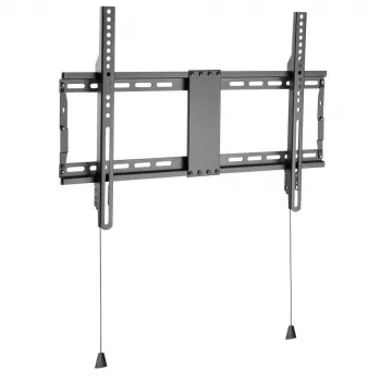 Techly Feste Wandhalterung für LED-TV LCD 37-80 Zoll, 94 cm (37 Zoll), 2,03 m (80 Zoll), 70 kg, 200 x 200 mm, 600 x 400 mm, Schwarz