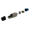 Techly IWP-8P8C-CAT81STY Kabelverbinder RJ45 Beige