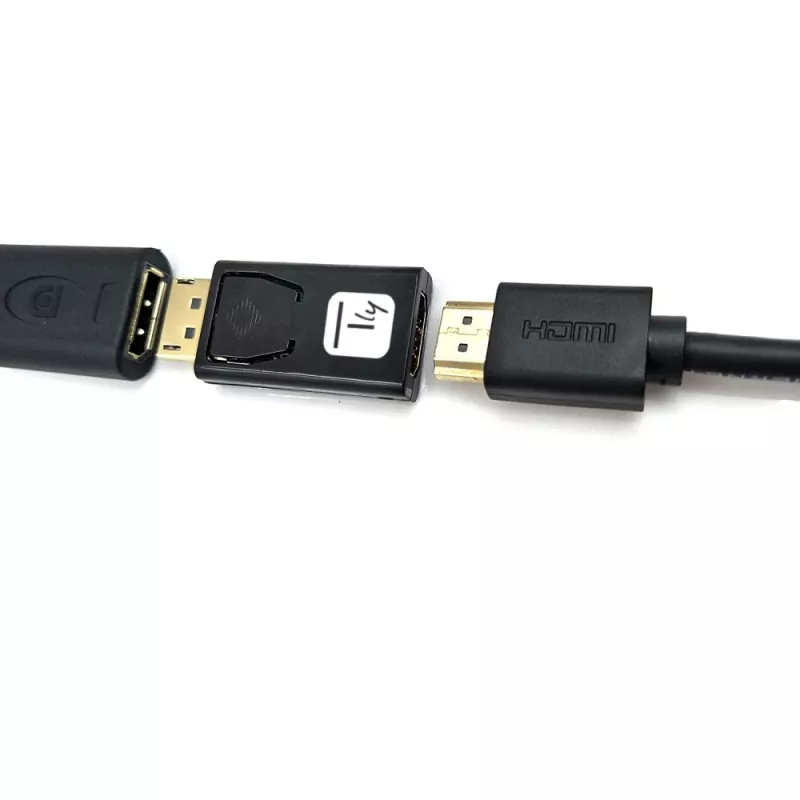 Techly IADAP DSP-2124K Kabeladapter Schwarz