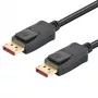 Techly ICOC DSP-A14-010NT DisplayPort-Kabel 1 m Schwarz