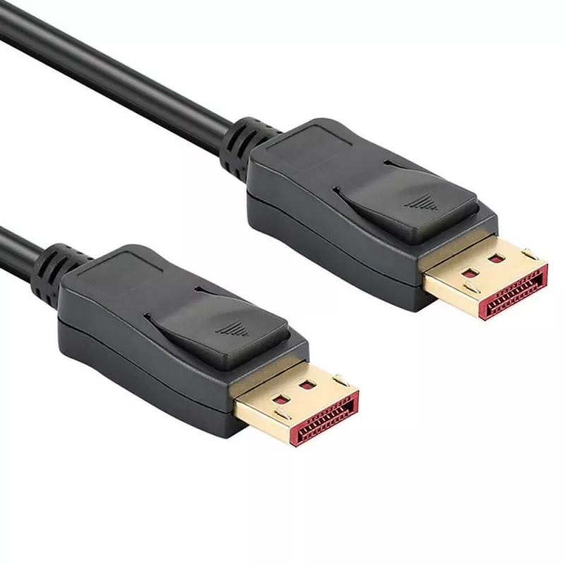 Techly ICOC DSP-A14-010NT DisplayPort-Kabel 1 m Schwarz
