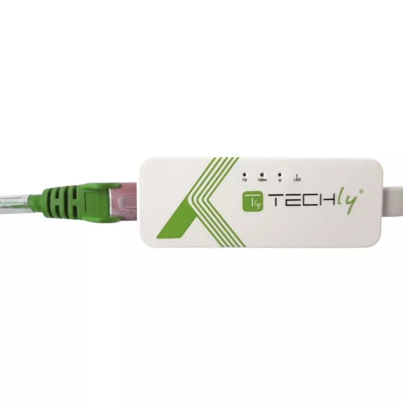 Techly IDATA USB-ETGIGA-3A Netzwerkkarte Ethernet 5000 Mbit/s