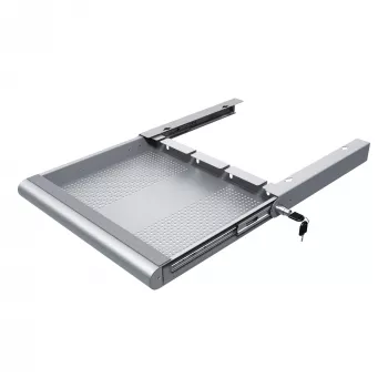 Dataflex Addit Hardware-Sicherheitsschublade 622, Silber, Stahl, Einfarbig, 530 mm, 450 mm, 75 mm