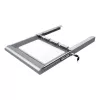 Dataflex Addit Hardware-Sicherheitsschublade 622, Silber, Stahl, Einfarbig, 530 mm, 450 mm, 75 mm
