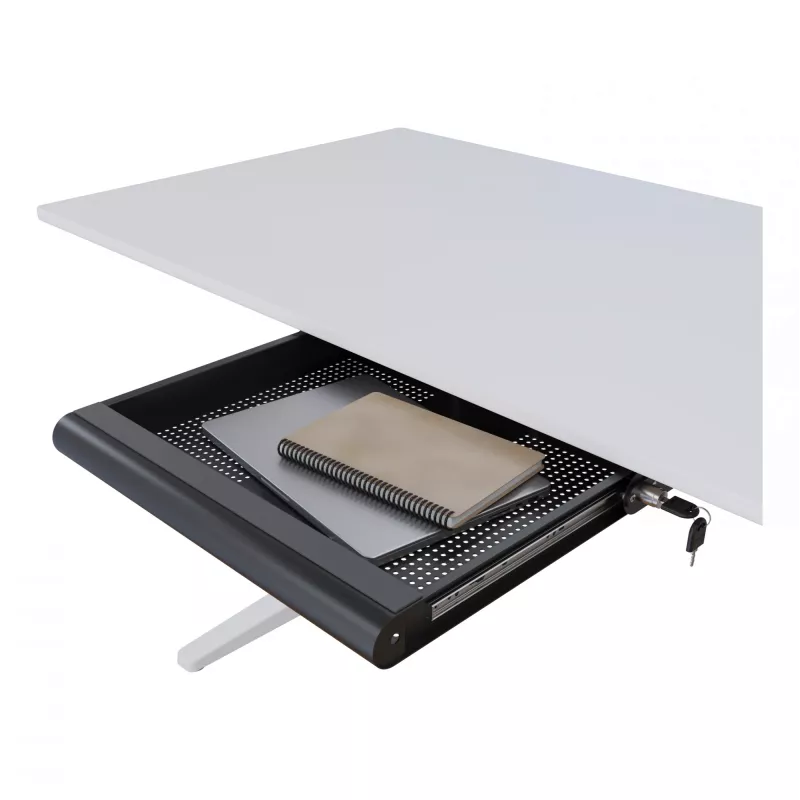Dataflex 20.623 Schreibtischschubladen-Organizer Stahl Schwarz