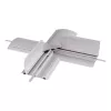 Dataflex Addit Kabelschutz - Kreuzverbindung 472, Kabelschutz, Silber, Aluminium, 500 kg, 2 cm, 260 mm
