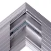 Dataflex Addit Kabelbrücke - Eckverbindung 482, Silber, Aluminium, 500 kg, 2 cm, 203 mm, 305 mm