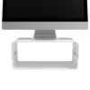 Dataflex Addit Bento® Monitorerhöhung - verstellbar 120, freistehend, 20 kg, Höhenverstellung, Grau, Weiß