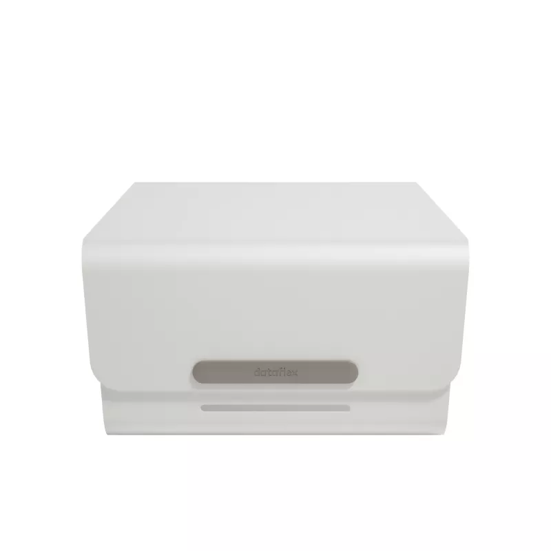 Dataflex Addit Bento® Monitorerhöhung - verstellbar 120, freistehend, 20 kg, Höhenverstellung, Grau, Weiß