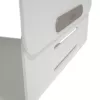 Dataflex Addit Bento® Monitorerhöhung - verstellbar 120, freistehend, 20 kg, Höhenverstellung, Grau, Weiß
