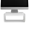 Dataflex Addit Bento® Monitorerhöhung - verstellbar 120, freistehend, 20 kg, Höhenverstellung, Grau, Weiß