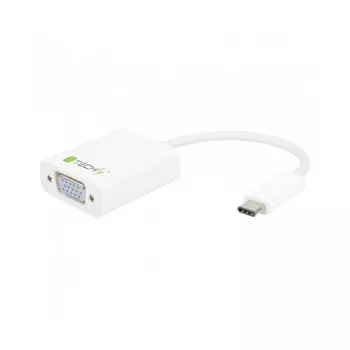 Techly IADAP-USB31-VGA USB-Grafikadapter Weiß