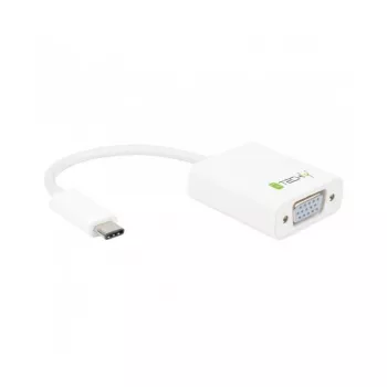 Techly IADAP-USB31-VGA USB-Grafikadapter Weiß