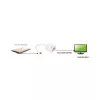 Techly IADAP-USB31-VGA USB-Grafikadapter Weiß