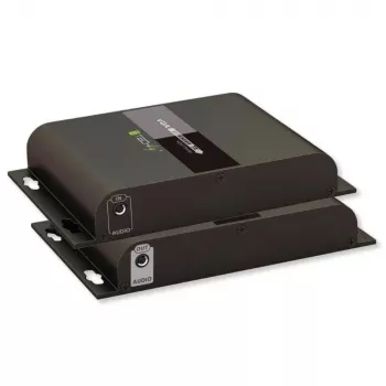 Techly IDATA EXTIP-383V AV-Extender AV-Sender & -Empfänger Schwarz