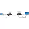 Techly IDATA EXTIP-383V AV-Extender AV-Sender & -Empfänger Schwarz